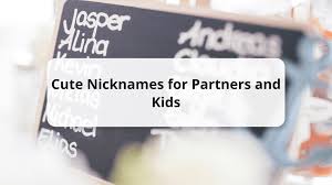 80 cute nicknames for partners and