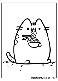 Free printable pusheen coloring pages. Pusheen Coloring Pages Updated 2021