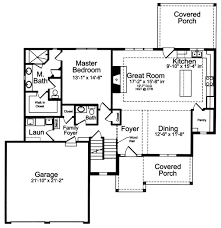 Two Story First Floor Master Home Plans