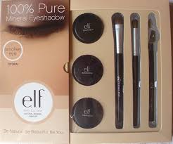 e l f mineral eyeshadow set review