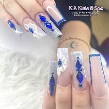k a nails spa in willowbrook