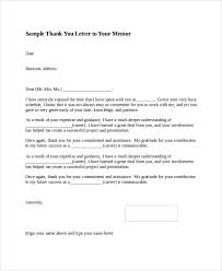 Sample Thank You Letter Format 8 Examples In Word Pdf