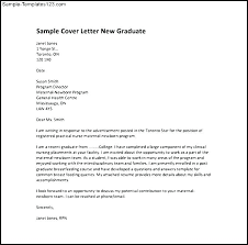 Rn Cover Letter Nursing Cover Letter Resume New Grad Graduate Nurse