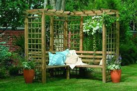 Garden Arbour Seat Pergola Designs