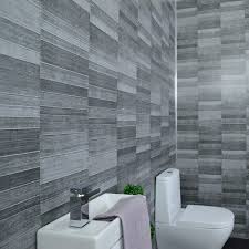 Grey Bathroom Cladding Tile Effect 5mm