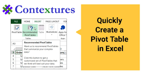 How To Create A Pivot Table In Excel