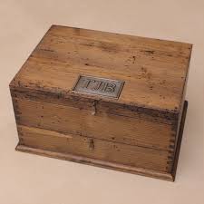 Rustic Watch Box For 8 Watches With Wood Top Mens Watch
