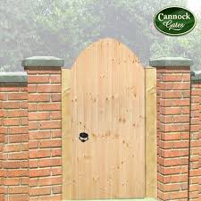 Gothic Timber Garden Side Gate 6ft 6in