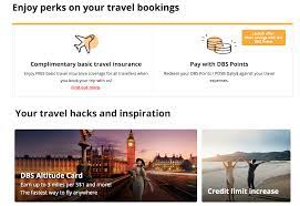 free travel insurance from dbs bank