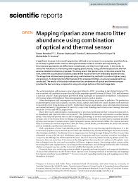 pdf mapping riparian zone macro litter