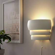 GrÖnplym Wall Lamp With Led Bulb White