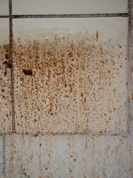 Grease Spots And Dirt Stains On Wall