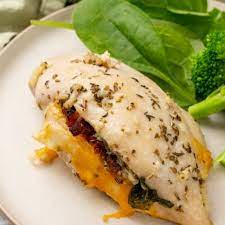 Baked Stuffed Chicken Breast Ifoodblogger gambar png