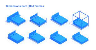 Bed Frames Dimensions Drawings