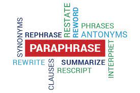 Learn to Paraphrase | EN Inglés