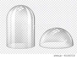 Empty Glass Dome Transpa Bell Jar