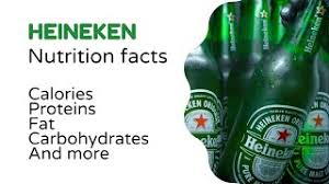 heineken beer nutrition facts calories