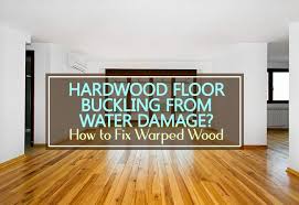 hardwood floor buckling from water