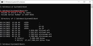 change directory in command prompt cmd