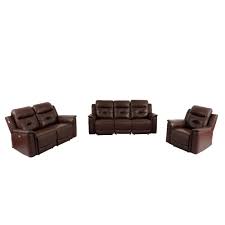 electric leather recliner sofa