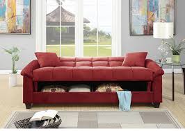 microfiber futon sofa bed caravana