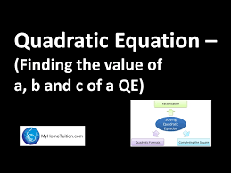 Quadratic Equation Finding The Value