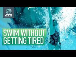 how to swim without getting tired