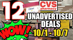 cvs unadvertised deals 10 1 10 7