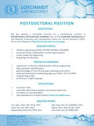 Open Postdoc Position Bioinformatics Modeling Protein
