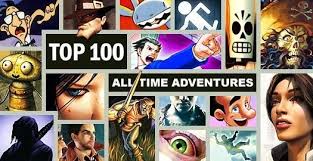 top 100 all time adventure games