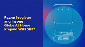 globe at home prepaid wifi sim