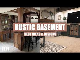 50 Best Rustic Basement Ideas 2021