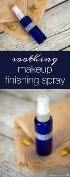 soothing makeup finishing spray