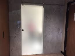 Frosted Glass Bathroom Door So You