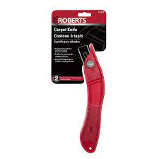 roberts slotted blade carpet knife with