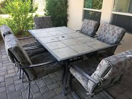 patio furniture makeover for under 100