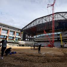 Globe life field is a retractable roof baseball park in arlington, texas. Fire Breaks Out At Texas Rangers Globe Life Field Sports Illustrated