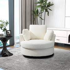 Swivel Barrel Chair Accent Sofa Chair