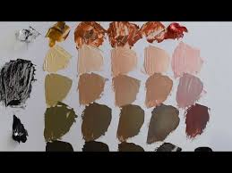 Mixing Skin Colors The Zorn Palette