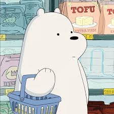 Ice bear believes in you. Pin By Carolina Estefania On Cartoon Profile Pictures Ice Bear We Bare Bears We Bare Bears Wallpapers Bear Wallpaper