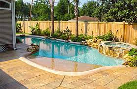 Beach Entry Swimming Pool Designs In