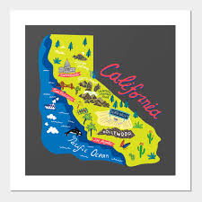 california map california posters