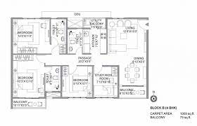 Apartment Plan 8 4bhk 1009 Psgroup