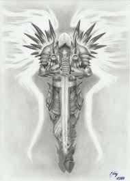 Un día, san miguel arcángel se apareció a la devota de dios, antonia dastonaco. Tyrael By Grace Of God By Leyuart Tatuagem De Anjo Guerreiro Tatuagem De Arcanjo Tatuagem De Anjo