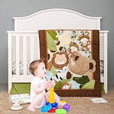 Brandream Fun Forest Baby Crib Bedding
