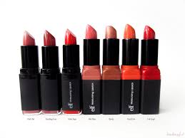 e l f studio moisturizing lipsticks