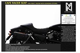Cafe Racer Seat For Harley Davidson