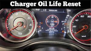 2014 - 2023 Dodge Charger - How To Reset Oil Life To 100% Clear Oil Change  Required Light - YouTube