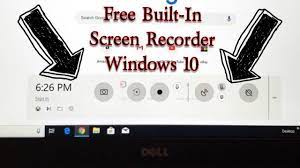 to record computer screen on windows 10