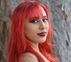 red hairstyles for brown e s